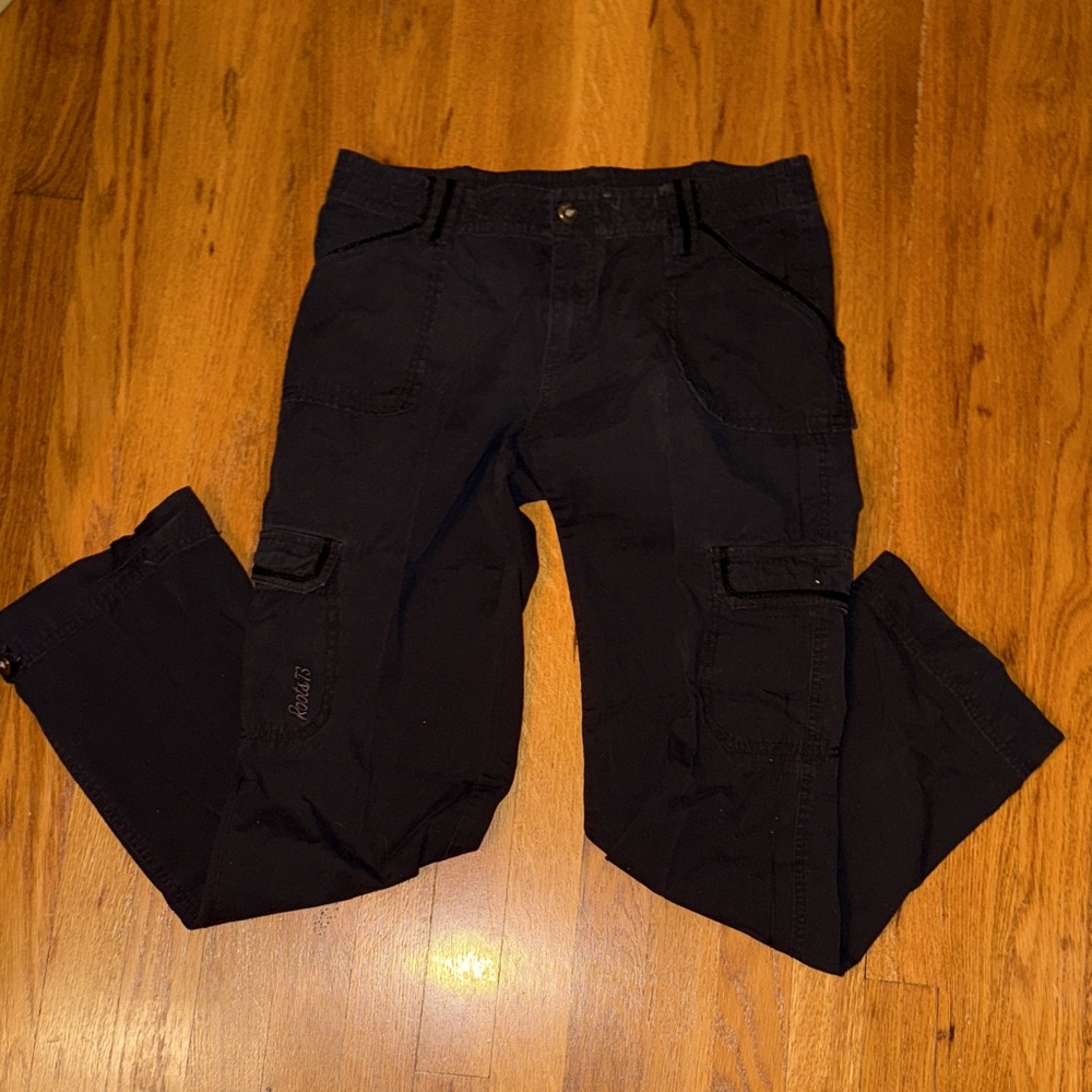 Roots 73 Black Cargo/Tactical Pants